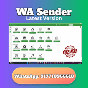 WA Sender Latest version Reseller Rights